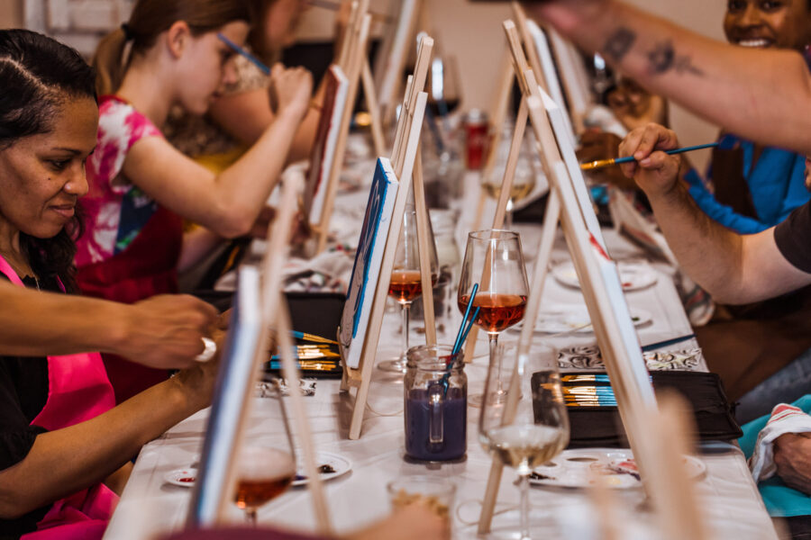 Paint, Sip & Socialize: A Vibrant Art Escape In Madrid